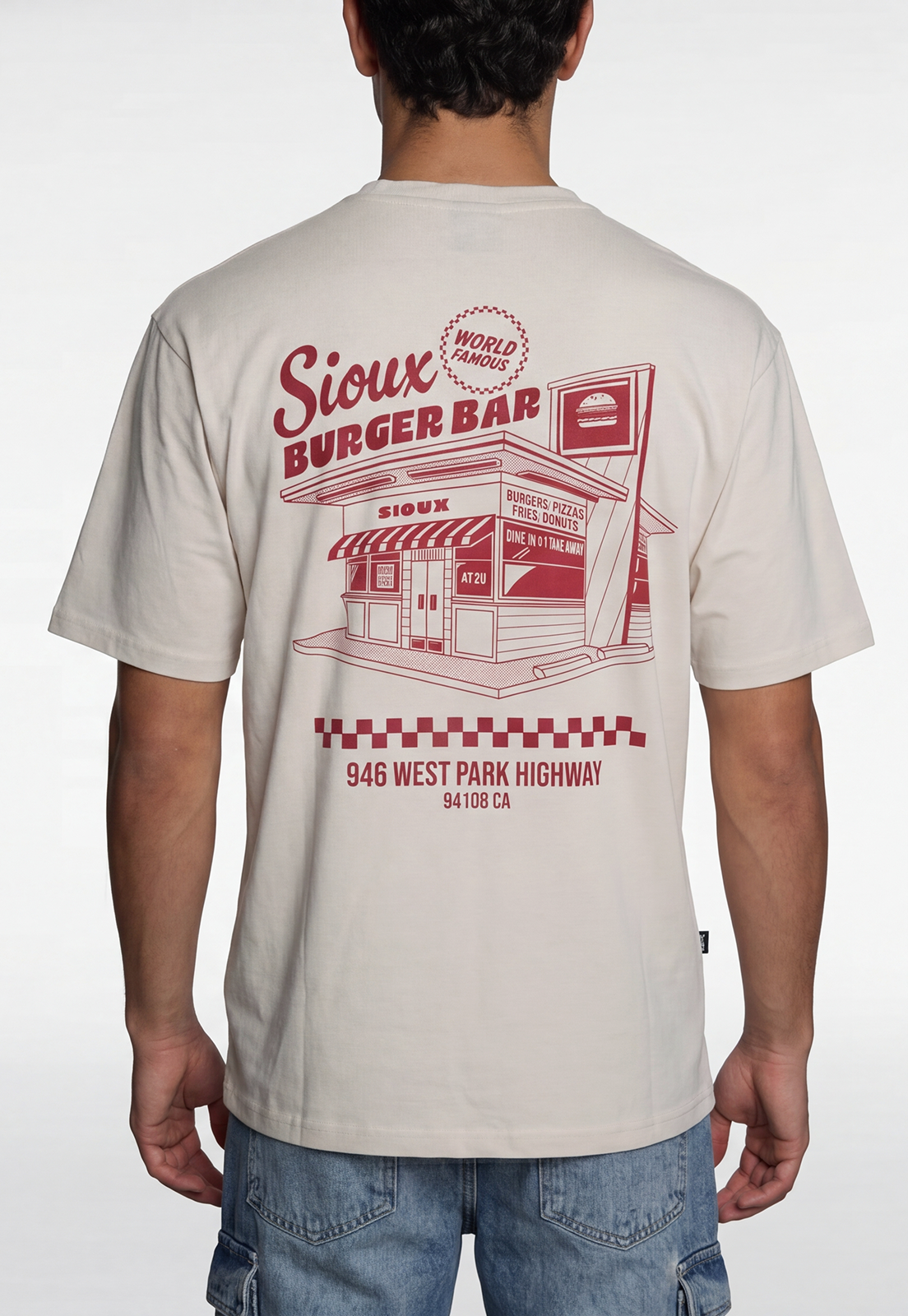 Polera Hombre Bolsillo Bar Crudo 4