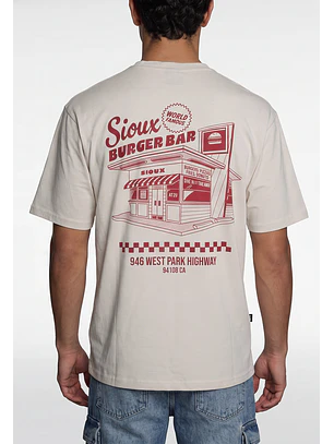 Polera Hombre Bolsillo Bar Crudo