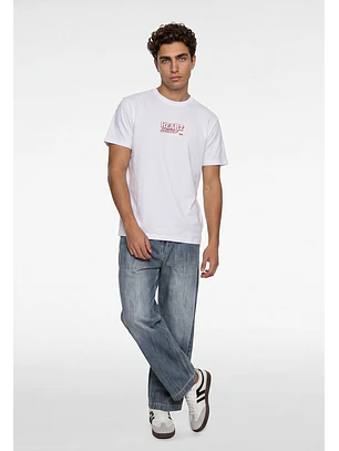 Polera Hombre Heart Blanco