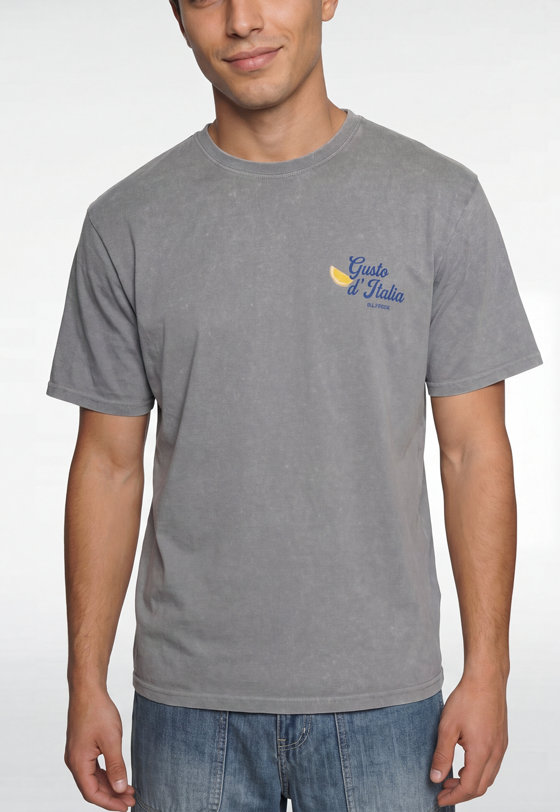 Polera Hombre Helado Gris 4