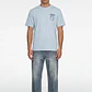 Polera Hombre Relaxed Naranjas Celeste - Miniatura 2