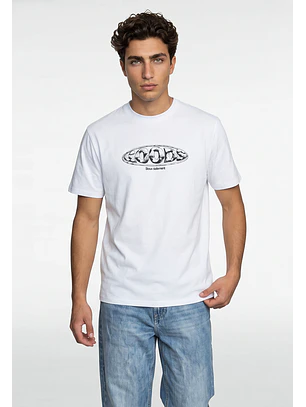 Polera Hombre Relaxed Good Blanco