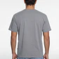 Polera Hombre Relaxed Bordado Lavada Gris - Miniatura 4