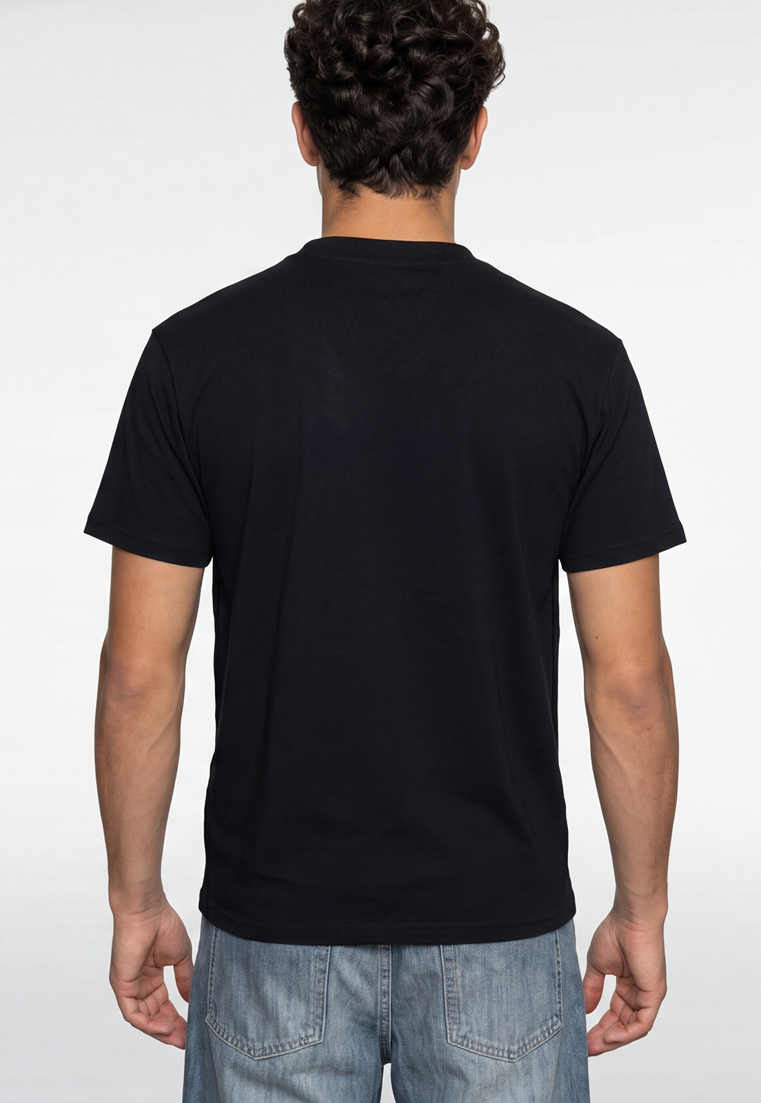Polera Hombre Cupidos Negro 4