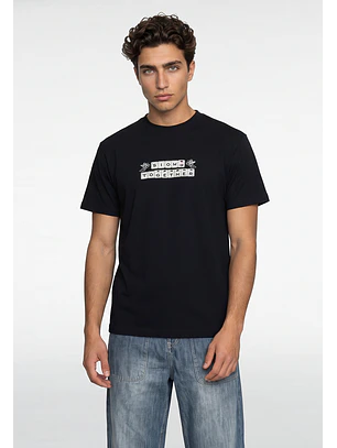 Polera Hombre Cupidos Negro