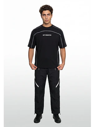 Pantalón Hombre Training Loose Baggy Negro