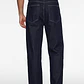 Jeans Hombre Super Baggy Raw Azul - Miniatura 3
