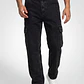 Jeans Hombre Cargo Negro - Miniatura 2