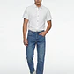 Jeans Hombre Straight Relaxed Proceso Azul - Miniatura 1