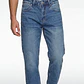 Jeans Hombre Straight Relaxed Proceso Azul - Miniatura 2
