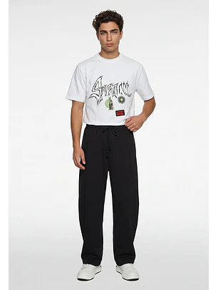 Pantalón Buzo Hombre Balloon Negro