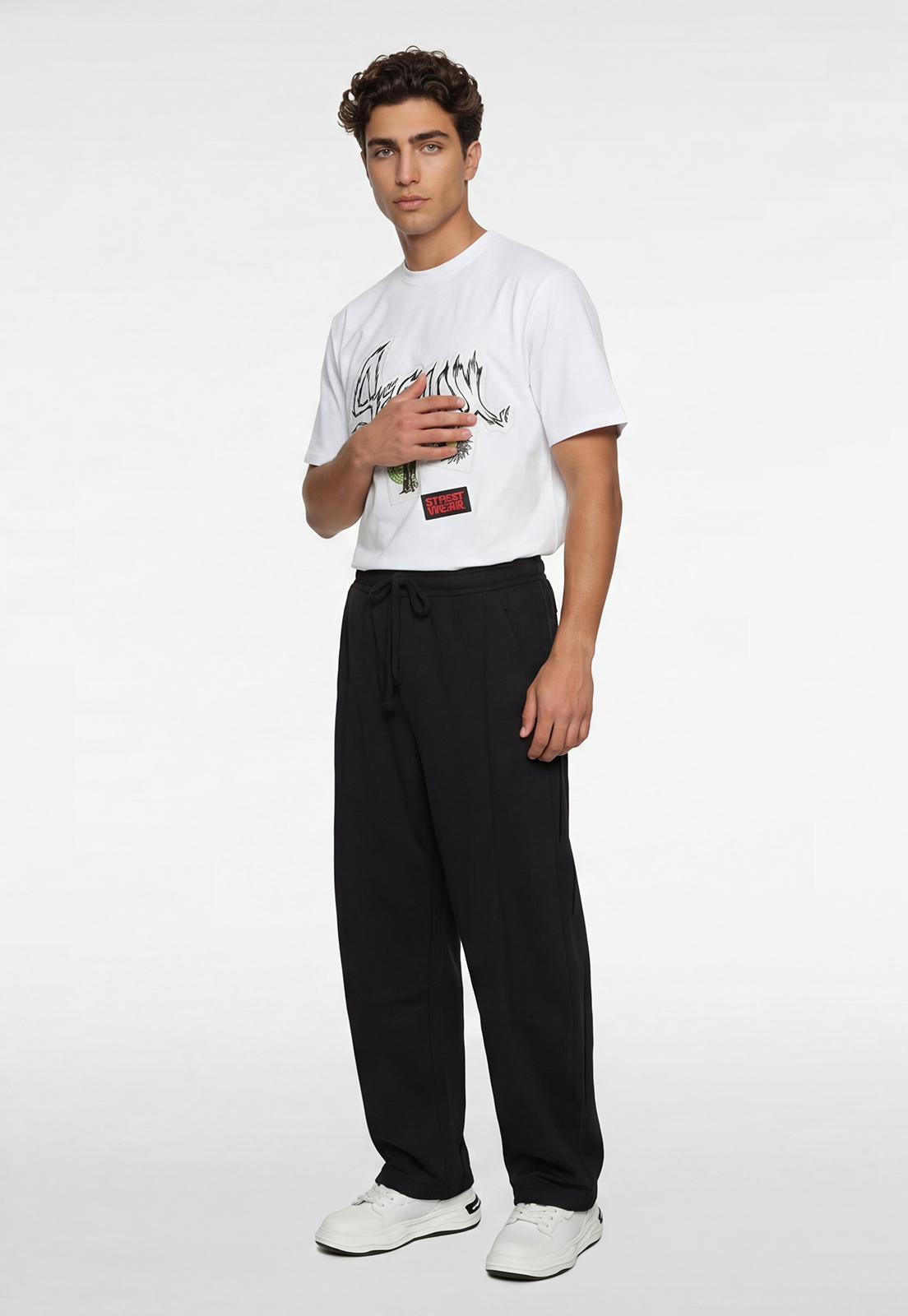 Pantalón Buzo Hombre Balloon Negro 4