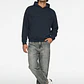 Polerón Hombre Parche Moda Azul - Miniatura 2