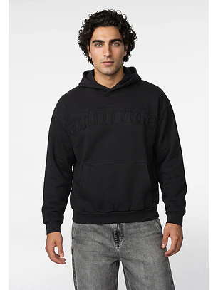 Polerón Hombre Parche Moda Gris