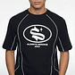Polera Hombre Cortes Urban Negro - Miniatura 3