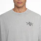 Polera Hombre Boxy Fit Bordado Death Gris - Miniatura 3