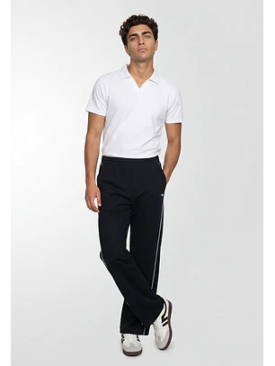 Pantalón Buzo Hombre Loose Baggy Negro