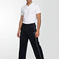 Pantalón Buzo Hombre Loose Baggy Negro - Miniatura 4