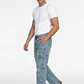 Jeans Hombre Baggy Cargo Celeste - Miniatura 4