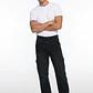 Jeans Hombre Baggy Cargo Negro - Miniatura 4