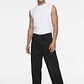 Jeans Hombre Barrel Corte Negro - Miniatura 1