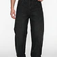 Jeans Hombre Barrel Corte Negro - Miniatura 2
