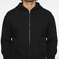 Polerón Hombre Cortes Moda Negro - Miniatura 3