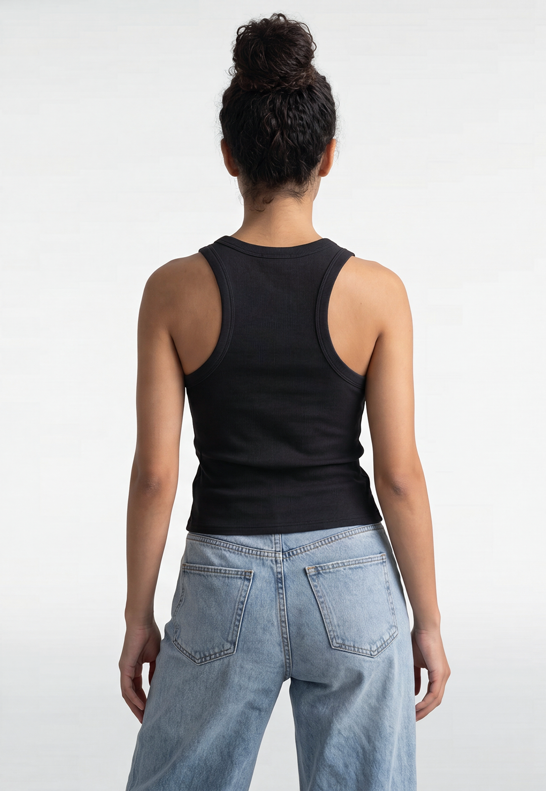 Peto Mujer Rib Tachas Azul 4