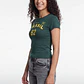Polera Mujer Estampados Color Verde - Miniatura 1