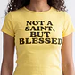 Polera Mujer Estampados Color Amarillo - Miniatura 3