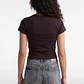 Polera Mujer Estampados Color Café - Miniatura 3