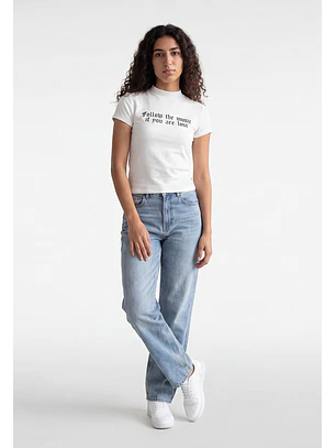 Polera Mujer Frases Crudo