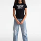 Polera Mujer Frases Negro - Miniatura 2
