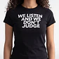 Polera Mujer Frases Negro - Miniatura 3