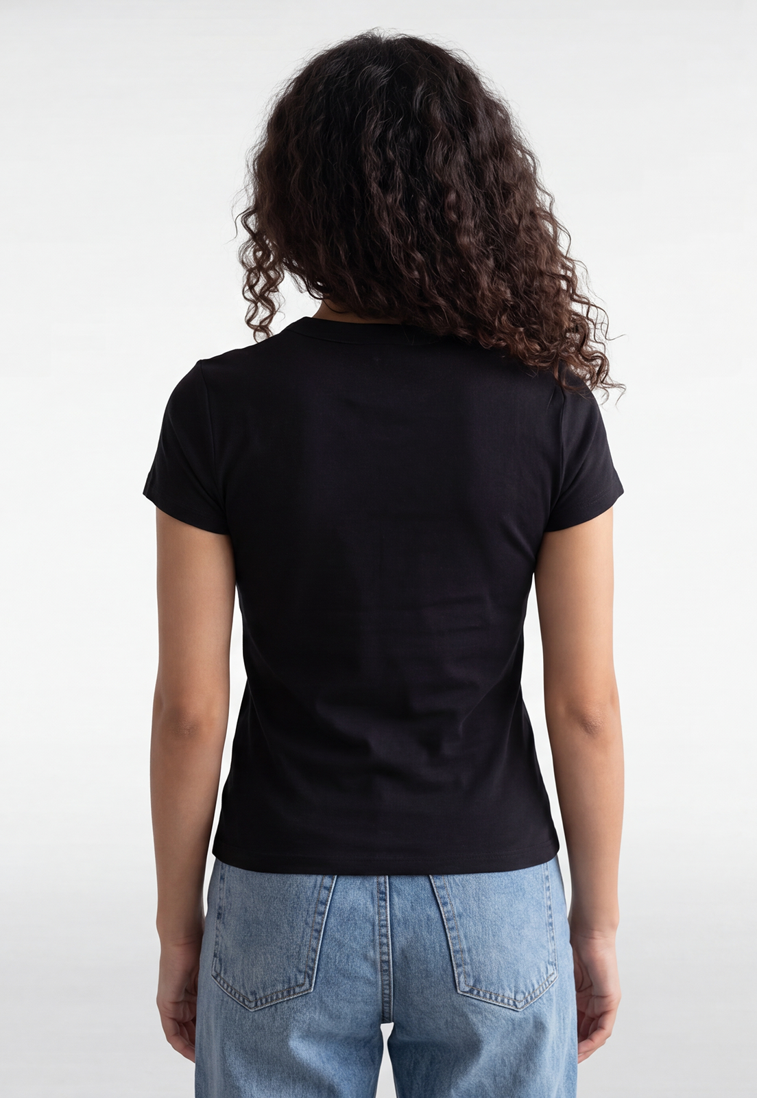 Polera Mujer Frases Negro 4
