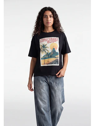 Polera Mujer Copacabana Acero