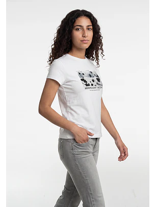 Polera Mujer Moonlight Blanco