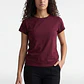 Polera Mujer Basic Cuello Redondo Uva - Miniatura 1