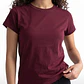Polera Mujer Basic Cuello Redondo Uva - Miniatura 3