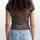 Polera Mujer Leopardo Tachas Beige - Miniatura 3