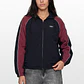 Cortaviento Mujer Retro Varsity Azul - Miniatura 1