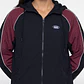 Cortaviento Mujer Retro Varsity Azul - Miniatura 3