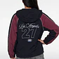 Cortaviento Mujer Retro Varsity Azul - Miniatura 4