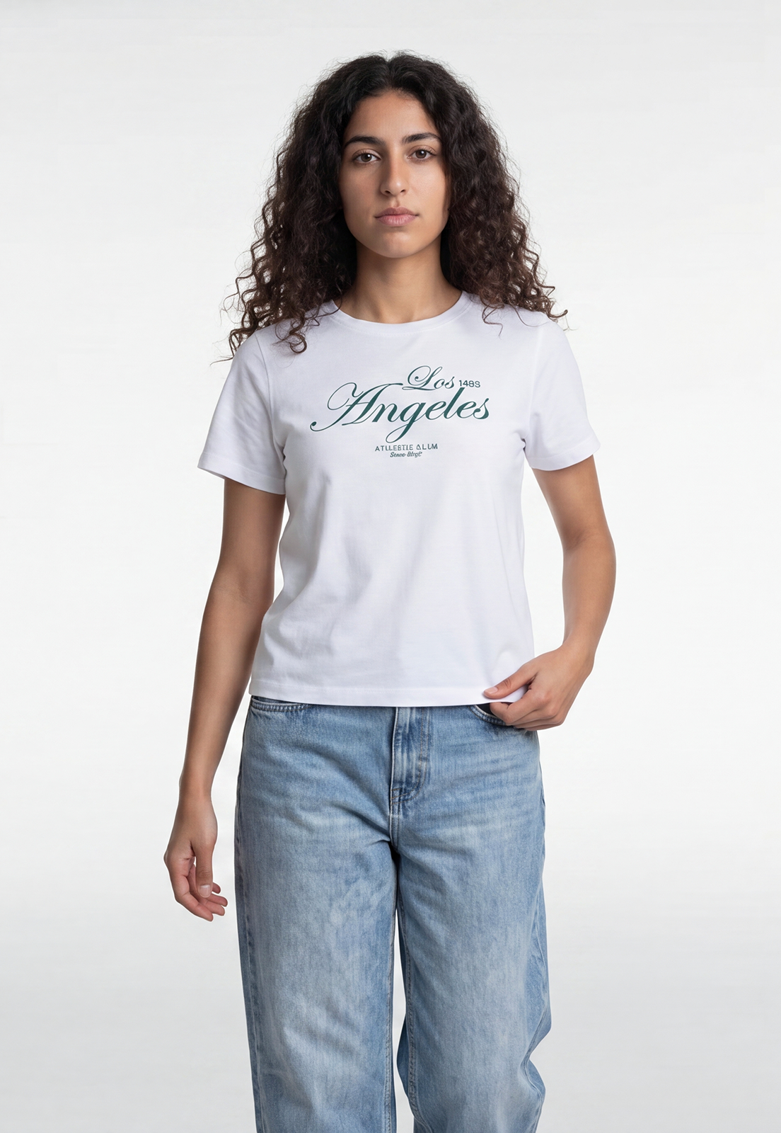 Polera Mujer Estampado Milano Blanco 1