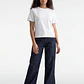 Jeans Mujer Raw Oscuro Relaxed Azul - Miniatura 1