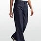 Jeans Mujer Raw Oscuro Relaxed Azul - Miniatura 2