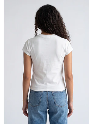 Polera Mujer Tachas Star Crudo