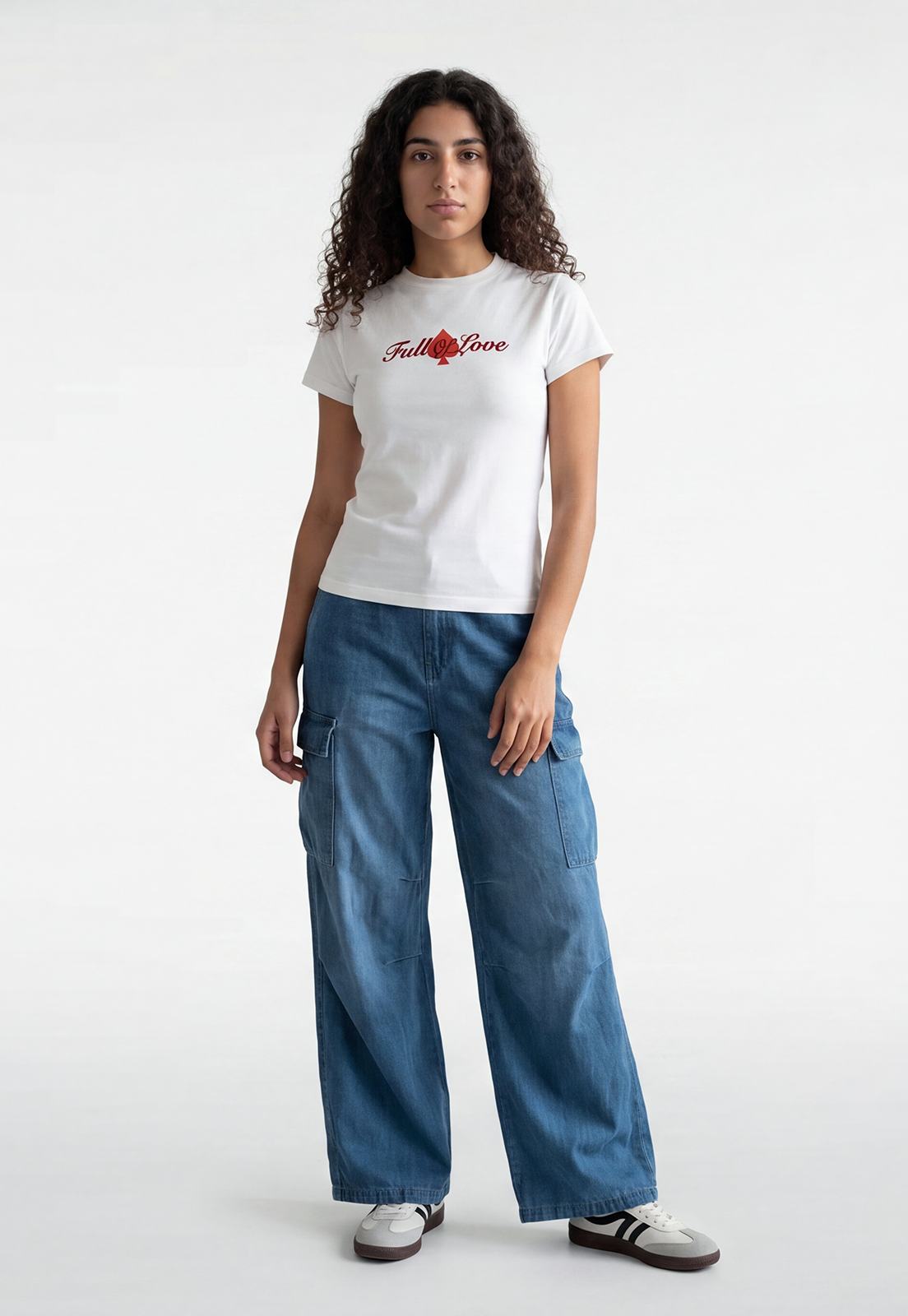 Polera Mujer Of Love Crudo 2