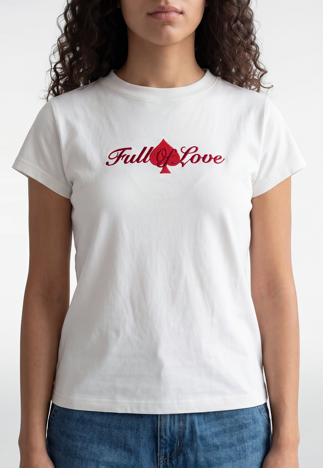 Polera Mujer Of Love Crudo 3
