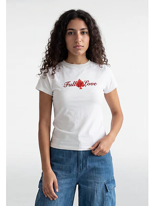 Polera Mujer Of Love Crudo